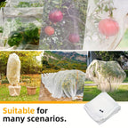 Garden Net Breathable Mesh Drawstring Pest & Bird Protection