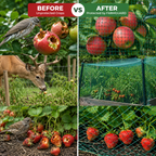 Garden Netting Bird & Deer Protection 2 Inch Mesh