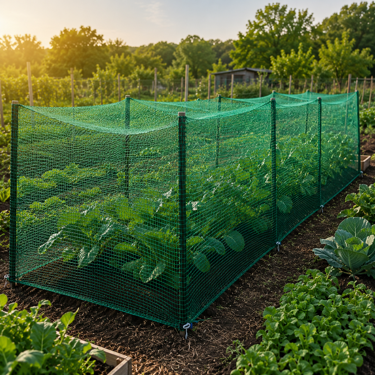 Garden Netting Bird & Deer Protection 2 Inch Mesh
