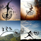 Garden Ornament Handmade Weather-Resistant Metal With Stake
