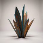 Garden Ornament Metal Solar-Powered LED Weather-Resistant