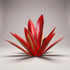 Garden Ornament Metal Solar-Powered LED Weather-Resistant
