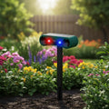 Garden Pest Repeller Motion-Activated Ultrasonic Weather-Resistant
