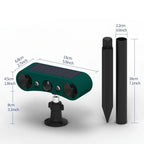Garden Pest Repeller Motion-Activated Ultrasonic Weather-Resistant
