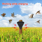 Garden Pest Repeller Solar-Powered 13 Predator Sounds Weatherproof