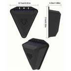 Garden Pest Repeller Solar-Powered 13 Predator Sounds Weatherproof