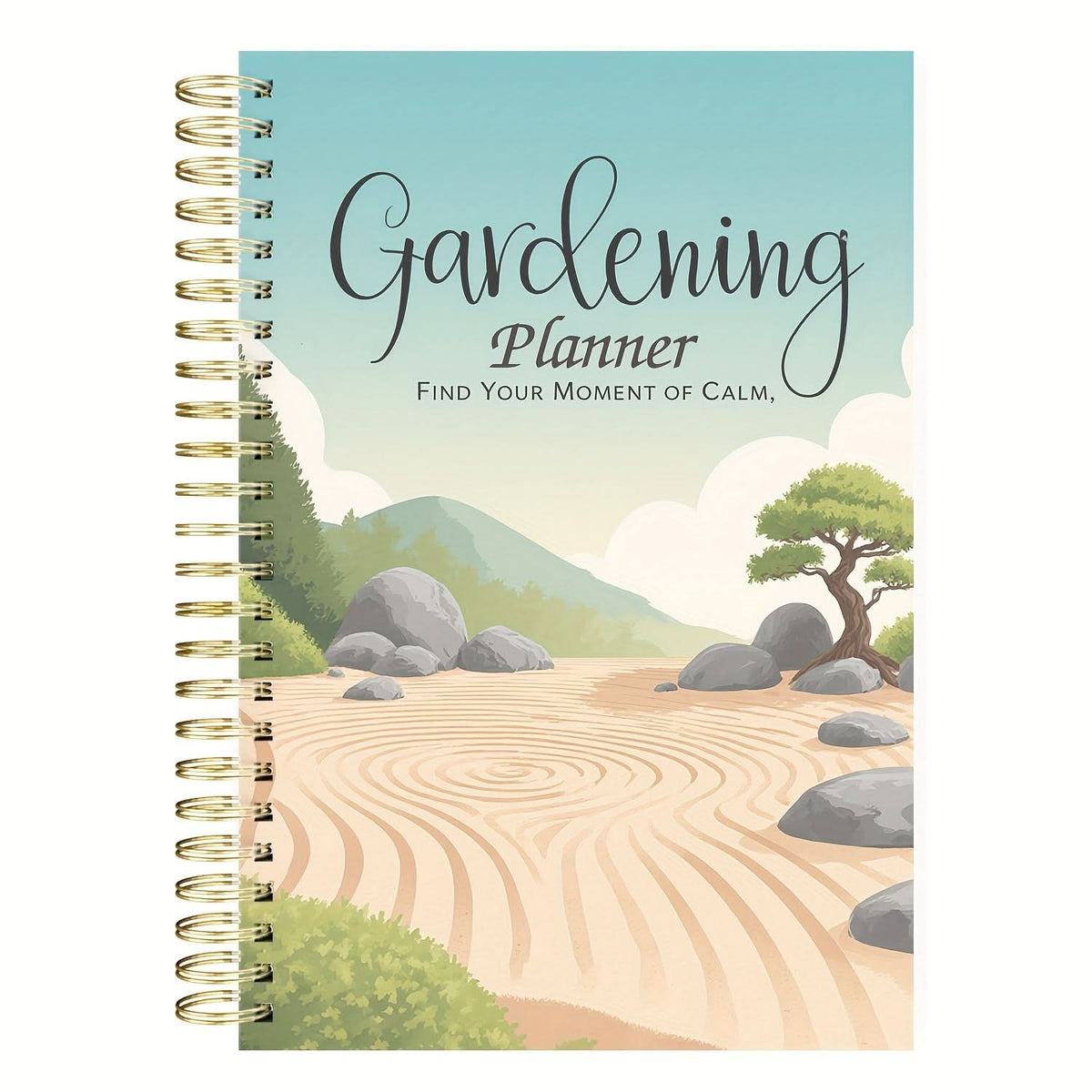Garden Planner A5 Spiral-Bound Plant Care Tracker