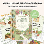 Garden Planner A5 Spiral-Bound Plant Care Tracker