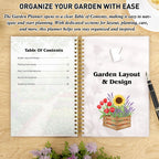 Garden Planner A5 Spiral-Bound Plant Care Tracker