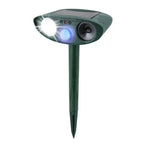Garden Rabbit Repeller Solar Ultrasonic & Flashing Light
