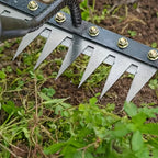 Garden Rake Steel Ergonomic Grip 5 To 7 Teeth