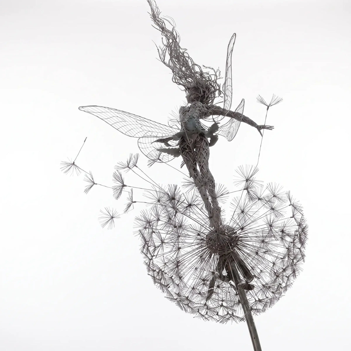 Garden Spinner Fairy Design Wind-Powered Ground Stake