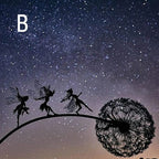 Garden Spinner Fairy Design Wind-Powered Ground Stake