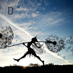 Garden Spinner Fairy Design Wind-Powered Ground Stake