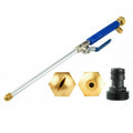 Garden Spray Nozzle Telescopic High-Pressure Stainless Steel & Copper