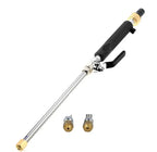Garden Spray Nozzle Telescopic High-Pressure Stainless Steel & Copper
