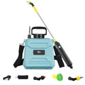 Garden Sprayer Rechargeable 1.3 Gallon Adjustable Brass Nozzle
