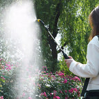 Garden Sprayer Rechargeable 1.3 Gallon Adjustable Brass Nozzle