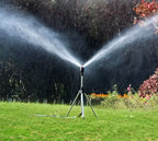 Garden Sprinkler 360 Degree Rotating Stainless Steel