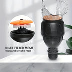 Garden Sprinkler 360 Degree Rotating Stainless Steel