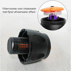 Garden Sprinkler 360° Rotating Adjustable Spray Plastic & Stainless Steel