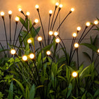 Garden Stake Lights Solar Warm White Flexible Stem