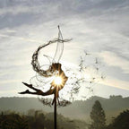 Garden Stakes Dandelion Fairy Metal Weather-Resistant