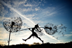 Garden Stakes Dandelion Fairy Metal Weather-Resistant
