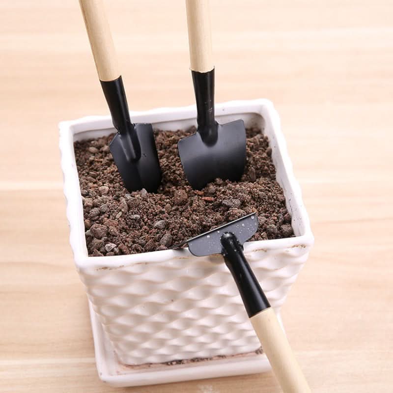 Garden Tool Set 6-Piece Stainless Steel Ergonomic Handles