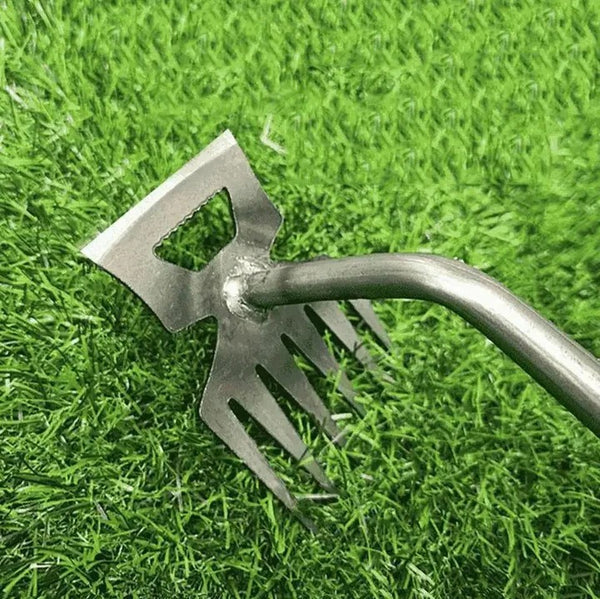 Garden Weed Puller Upright Foot Pedal Reinforced Steel Shaft