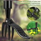 Garden Weed Remover Stainless Steel Four-Claw Foot Pedal