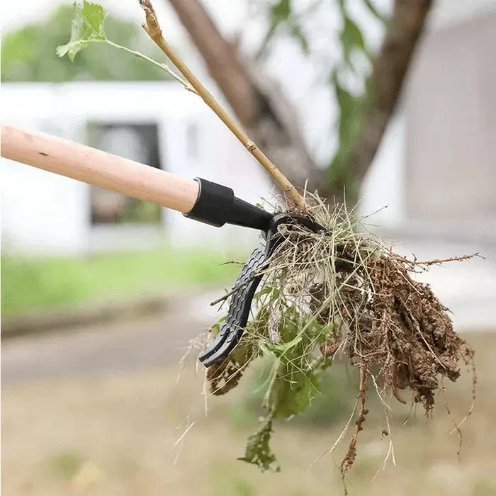 Garden Weed Remover Stainless Steel Four-Claw Foot Pedal