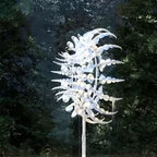 Garden Wind Spinner Iron Multi-Blade Silent Ball-Bearing