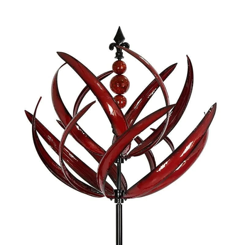 Garden Wind Spinner Smooth-Spinning Metal Weather-Resistant