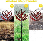 Garden Wind Spinner Smooth-Spinning Metal Weather-Resistant