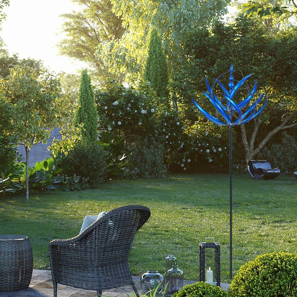 Garden Wind Spinner Smooth-Spinning Metal Weather-Resistant