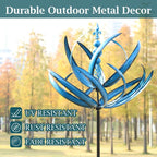 Garden Wind Spinner Smooth-Spinning Metal Weather-Resistant