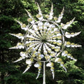 Garden Windmill Metal Dual-Motion Silent Ball Bearings