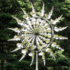 Garden Windmill Metal Dual-Motion Silent Ball Bearings