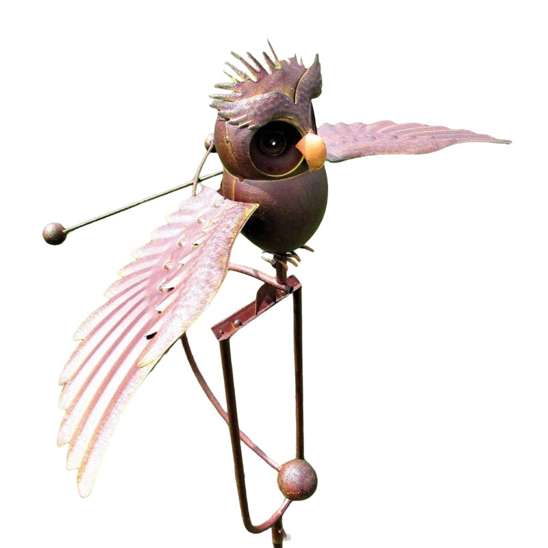 Garden Windmill Metal Smooth Rotation Weather Resistant