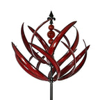 Garden Windmill Rotating Bird Design Weather-Resistant Metal Smooth Rotation