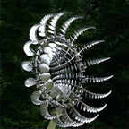 Garden Windmill Spinner Dual-Rotor Anti-Rust Metal