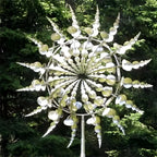 Garden Windmill Spinner Dual-Rotor Anti-Rust Metal