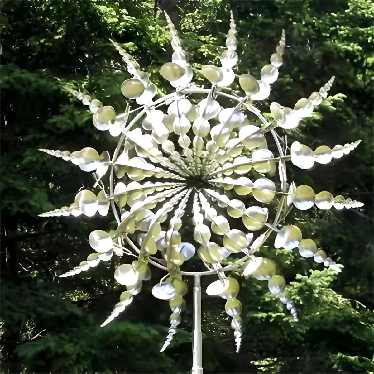 Garden Windmill Spinner Dual-Rotor Anti-Rust Metal