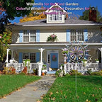 Garden Windmill Stainless Steel Weather Resistant