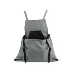 Gardening Apron Waterproof Large Pockets Cross-Back Straps