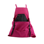 Gardening Apron Waterproof Large Pockets Cross-Back Straps