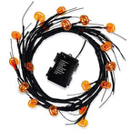 Garland Lights Battery-Powered LED Pumpkins & Bats