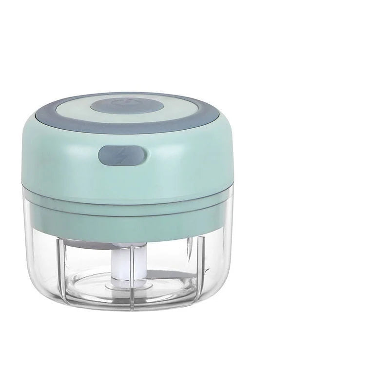 Garlic Chopper Stainless Steel Blade USB Rechargeable