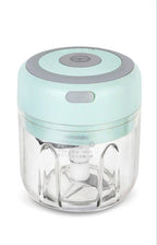 Garlic Chopper Stainless Steel Blade USB Rechargeable